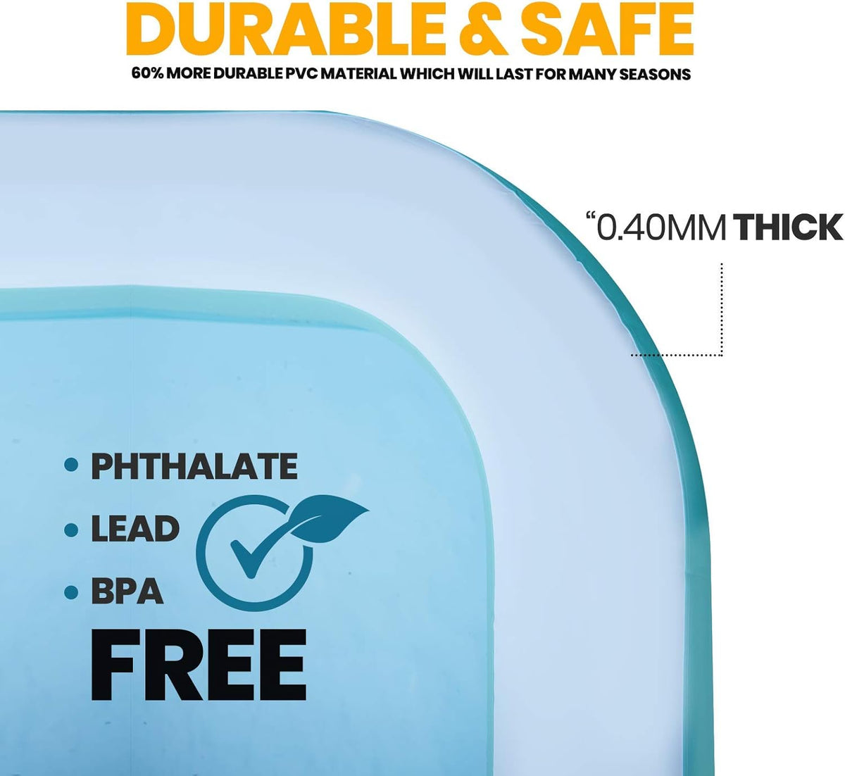 Inflatable Family Pool with Pump V52502