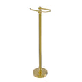 Polished Brass Free Standing Toilet Tissue Stand X2166