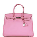 Pre-owned Togo Leather Handbag B64782