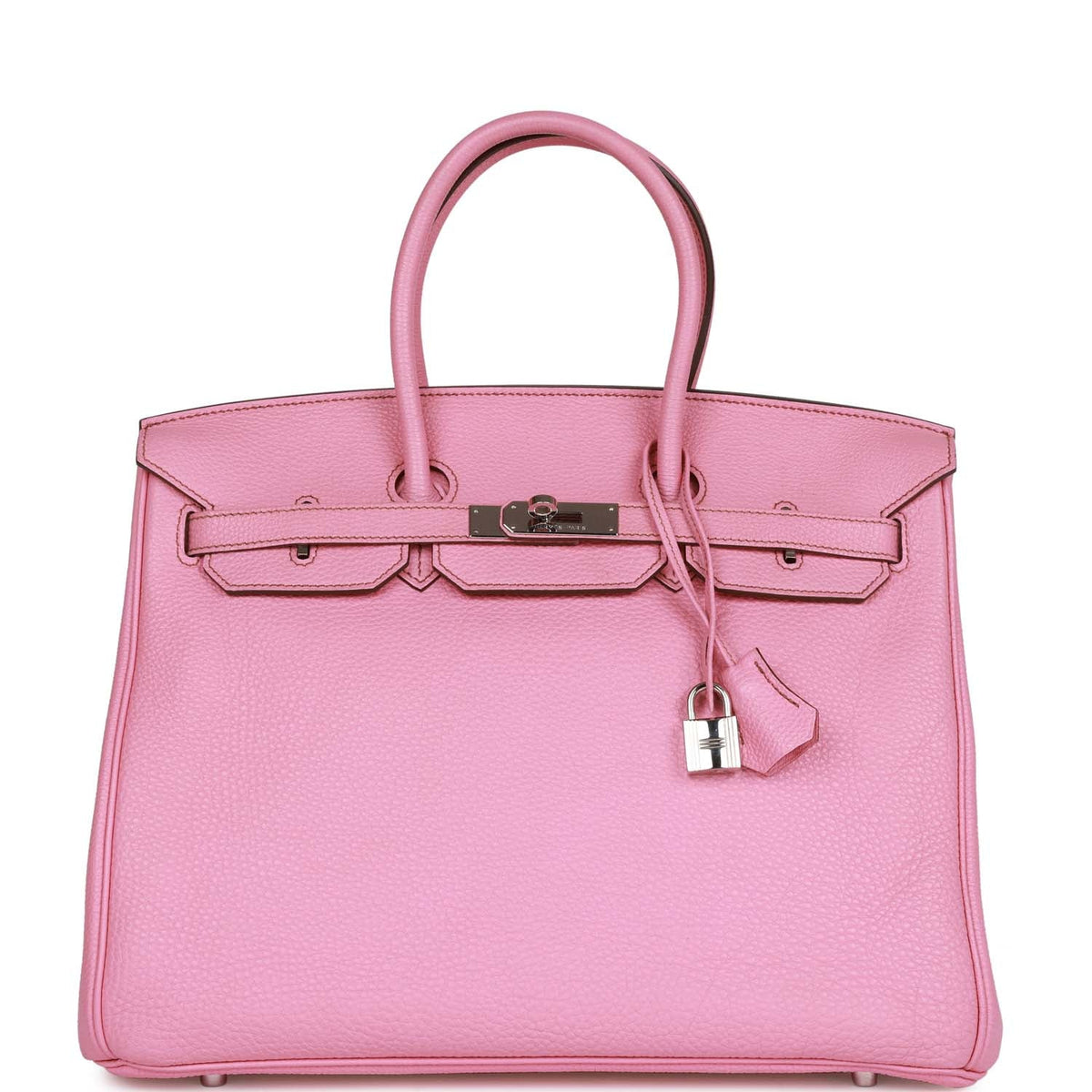 Pre-owned Togo Leather Handbag B64782