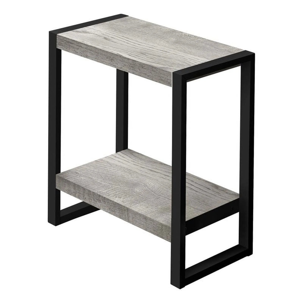 2 Tier Wood Top Side Table Set of 2 Y86684