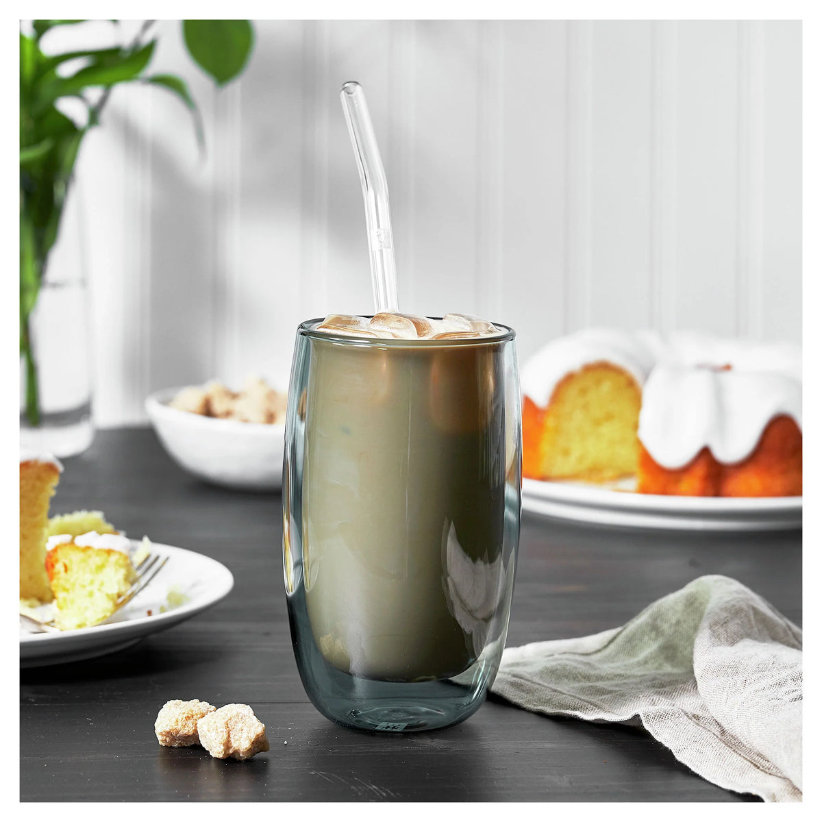 8pc Latte Glass Set J305712