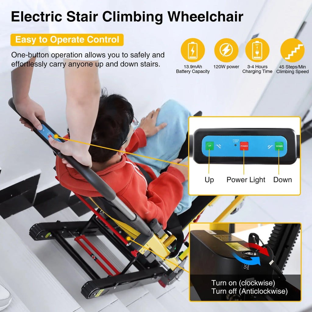 Portable Electric Wheelchair 440lbs Y3544