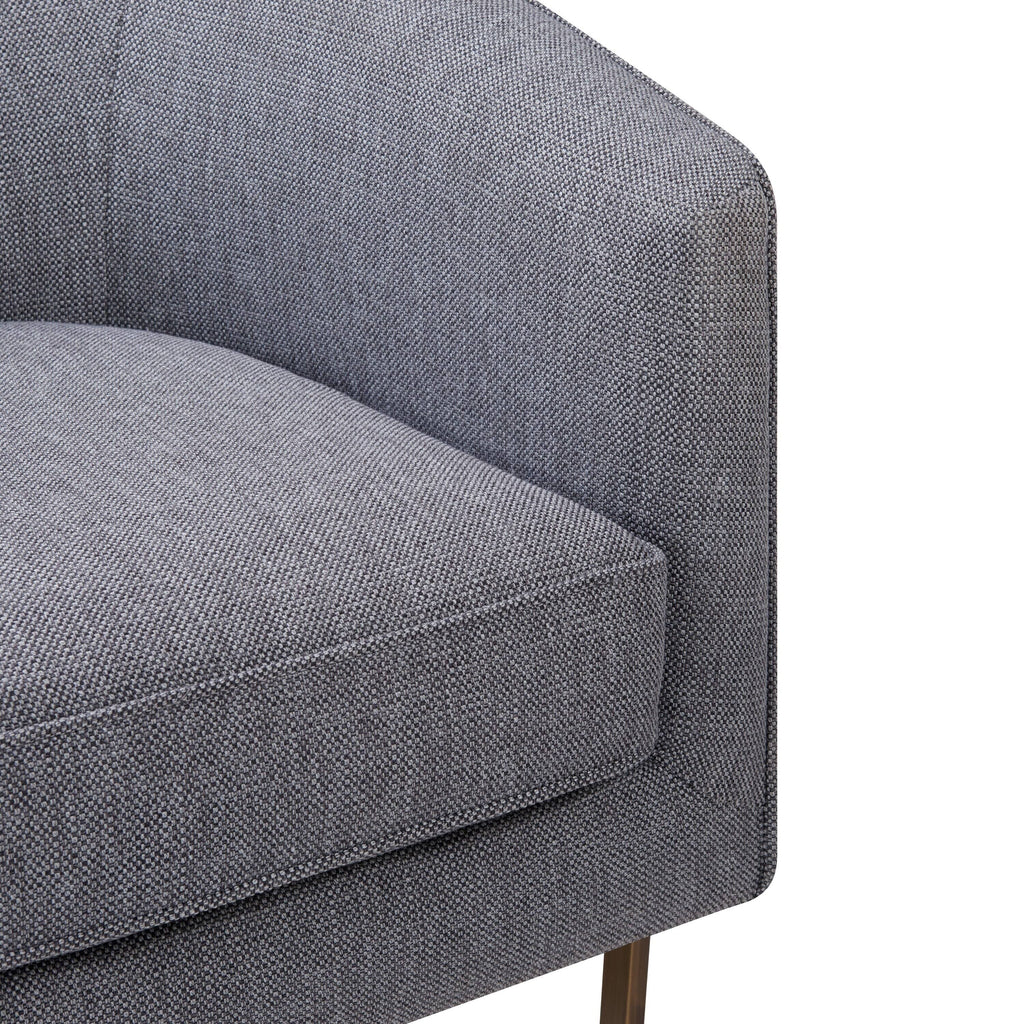 Fabric Accent Chair, Gray C283873