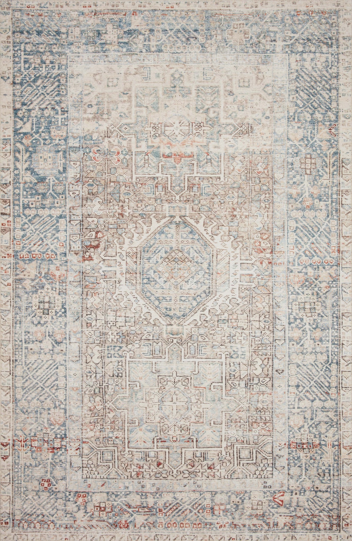 Natural Ocean 2'3 x 3'9 Rug N27027