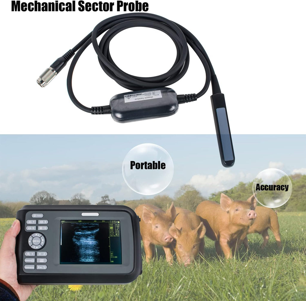 Veterinary Portable Ultrasound Scanner with 4.0MHz Rectal Convex Probe V104896
