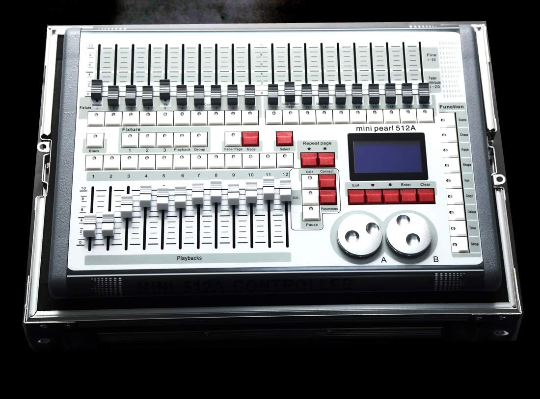 DMX512 Console with DMX Signal Cable, Pack of 2 Q12587