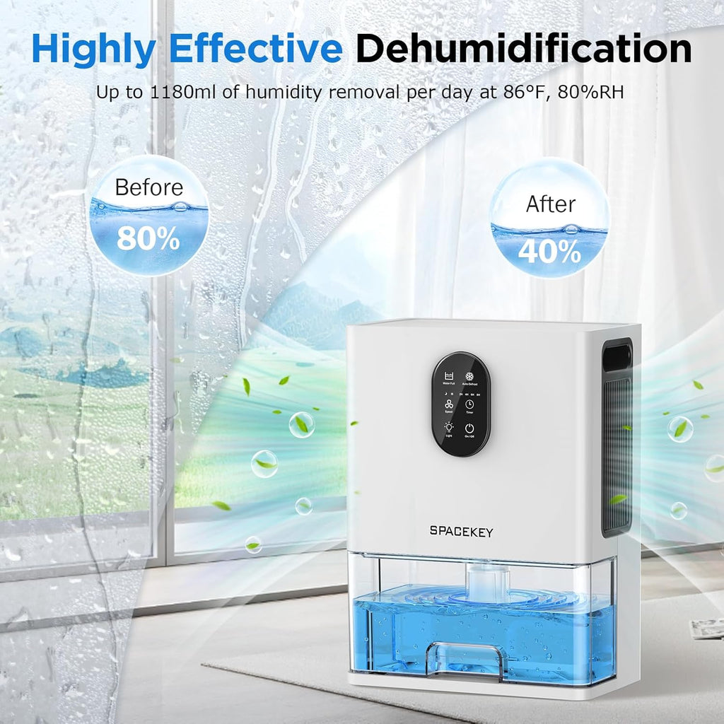 106 OZ Dehumidifier with 7 Color LED Light V37690