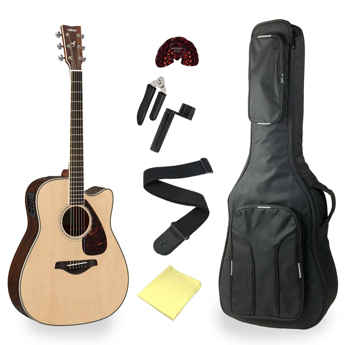 Natural Acoustic Electric Guitar A3135