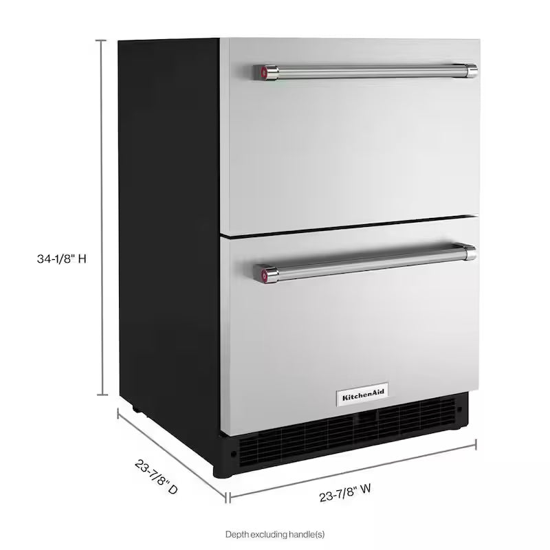 Undercounter Double Drawer Refrigerator U77119