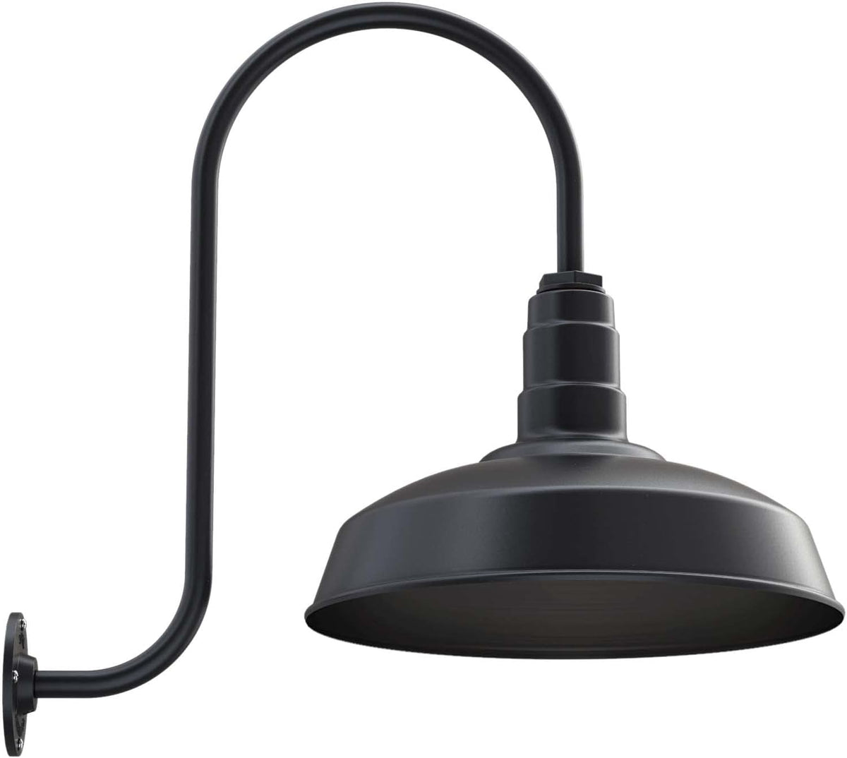 16 Dome 23 Gooseneck Galvanized Outdoor Wall Mounted Barn Light D887376