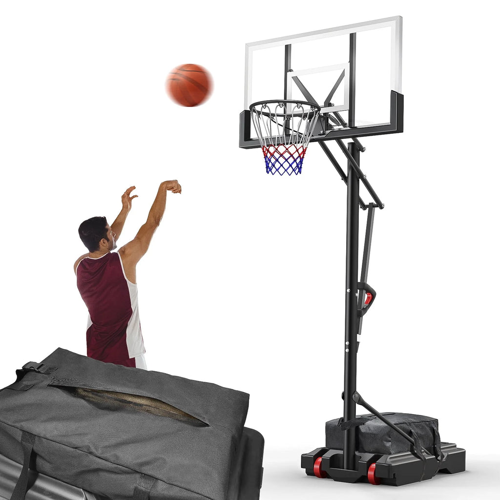 Portable Basketball Hoop & Goal with Height Adjusted 7.6 - 10 ft S8942