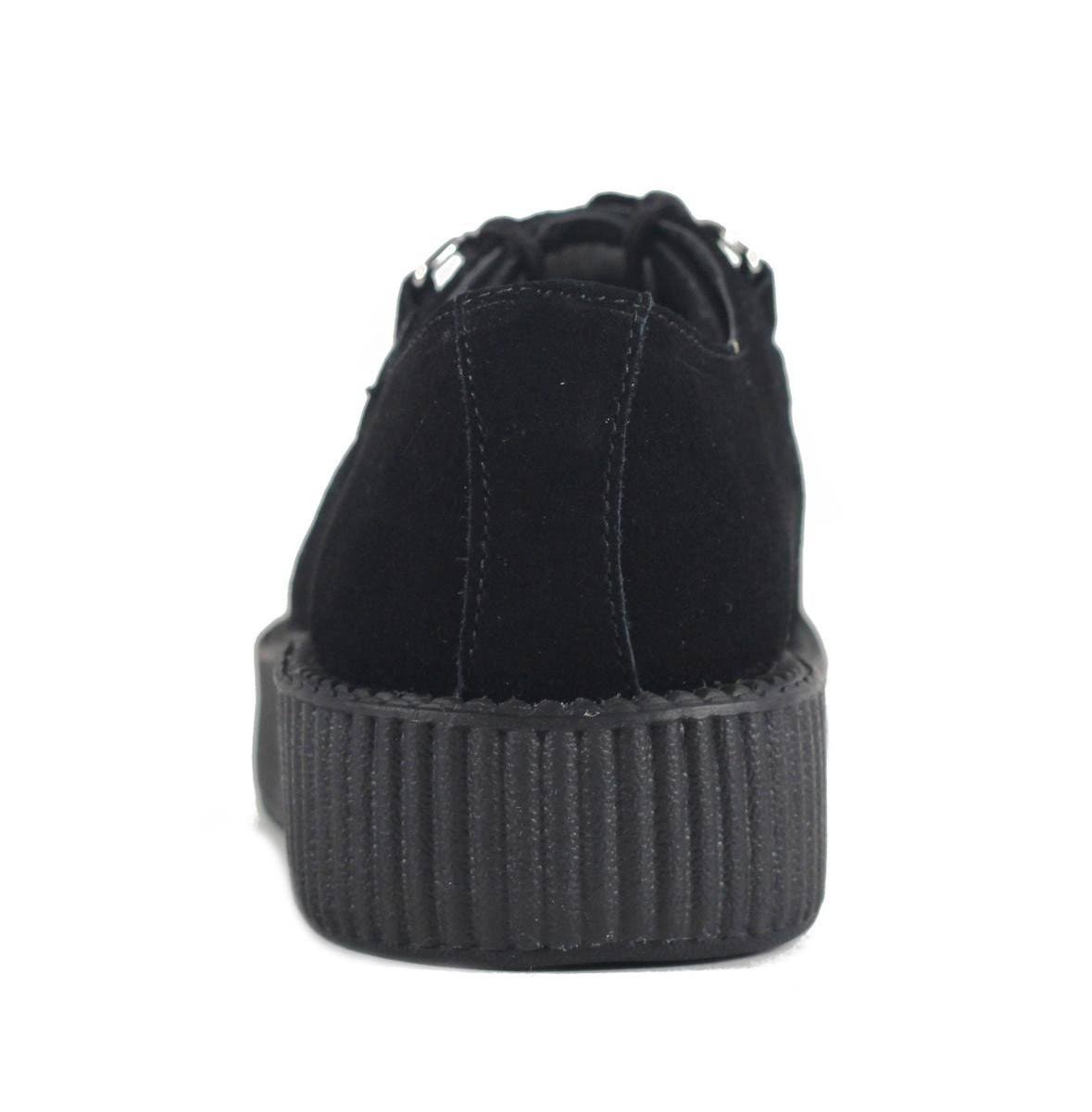 Black Suede Low Creeper Z79058