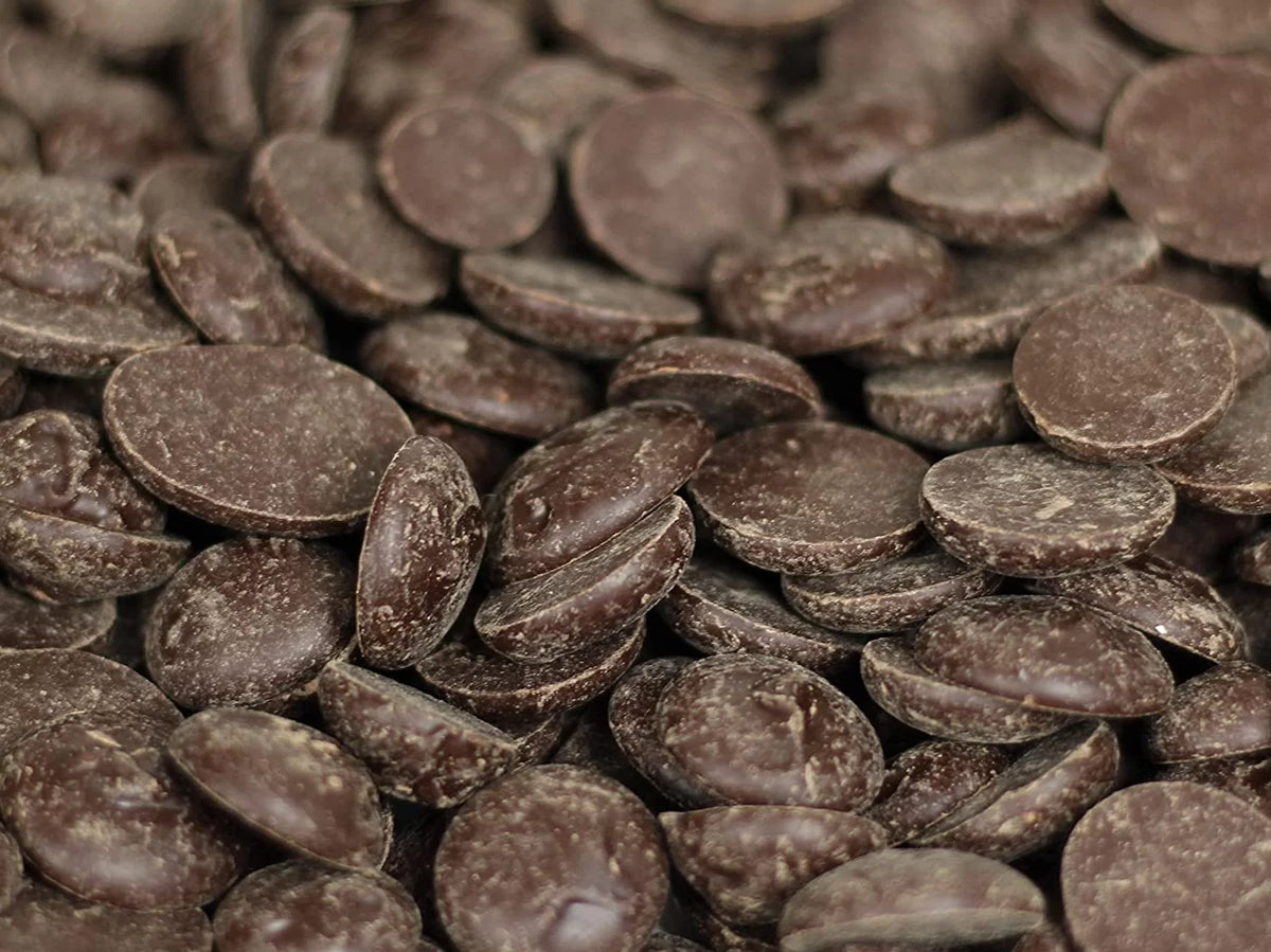 Dark Chocolate Discs 2.5 Lbs Non-Dairy Vegan Kosher L876