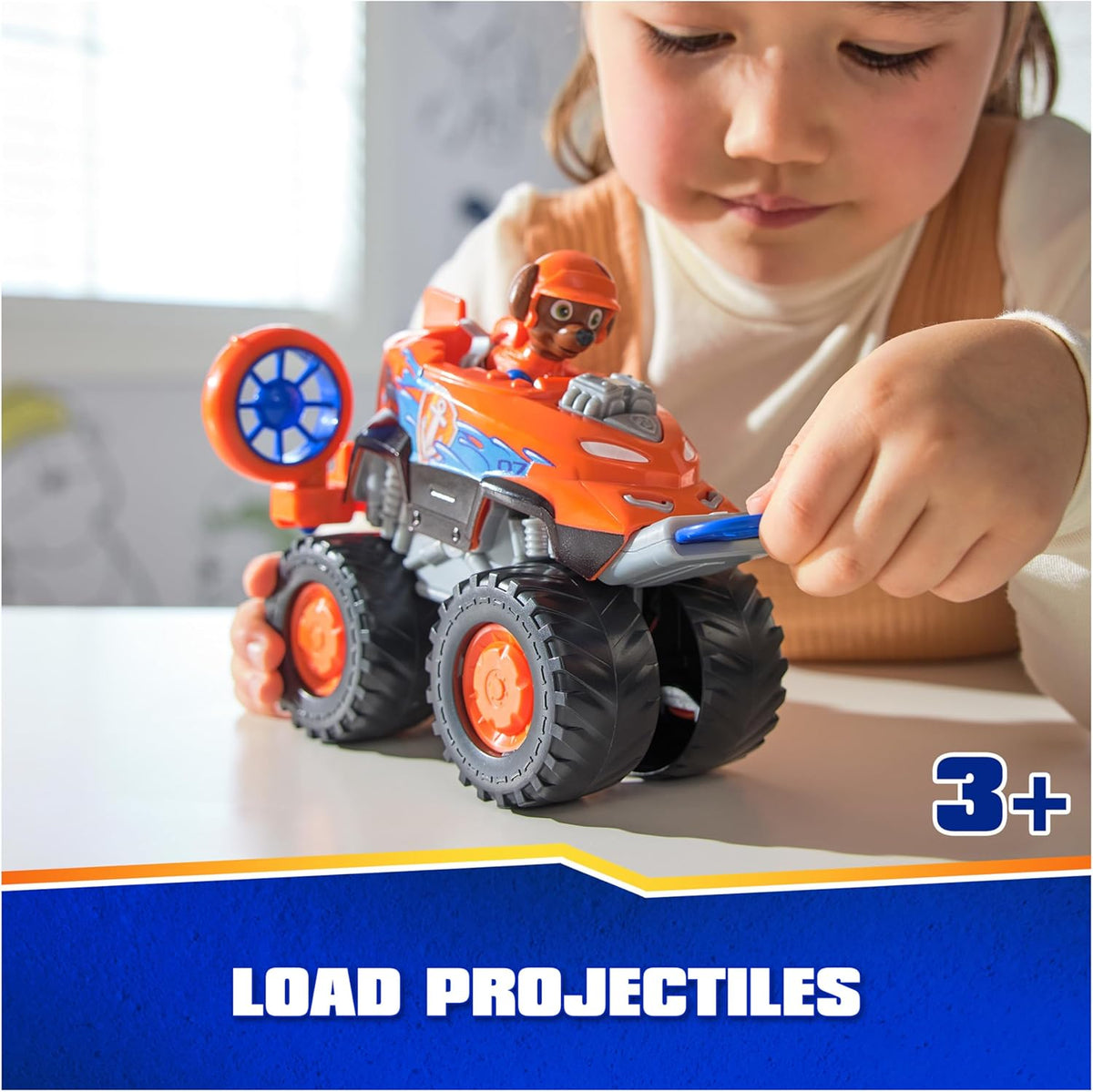 Paw Patrol Zuma’s Hovercraft Toy Truck with Projectile Launcher and Action Figure X146834