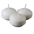 White Linen Floating Candles Value ct A444