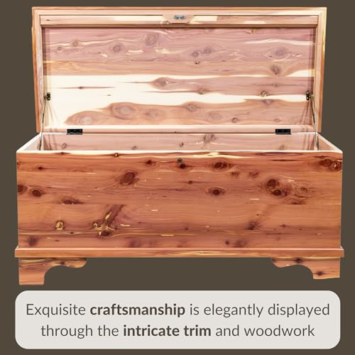 Aromatic Red Cedar Hope Chest with Lock J143