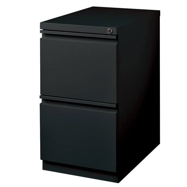 Black 2-Drawer Vertical Mobile File Cabinet F8017