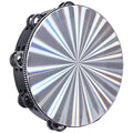 10 inch Tambourine with Double Row Jingle Handheld Percussion Y205