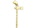 14K Gold Ax Charm Z64034
