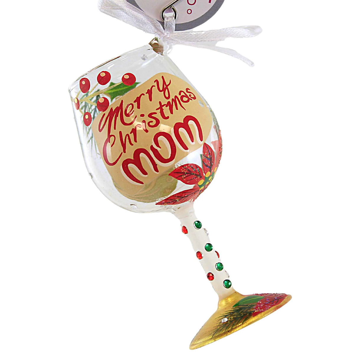 Hand Painted Glass Ornament I98231