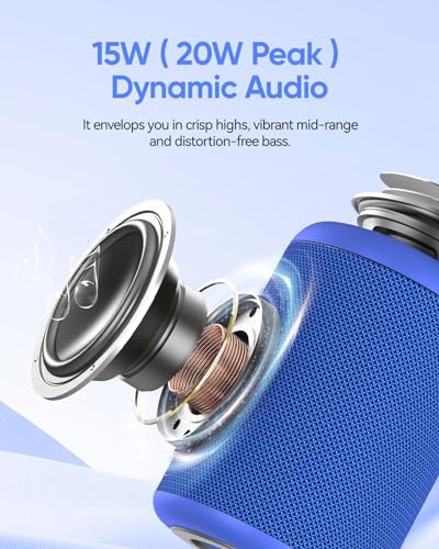 Portable IPX5 Waterproof Bluetooth 5.3 Wireless Speaker U669