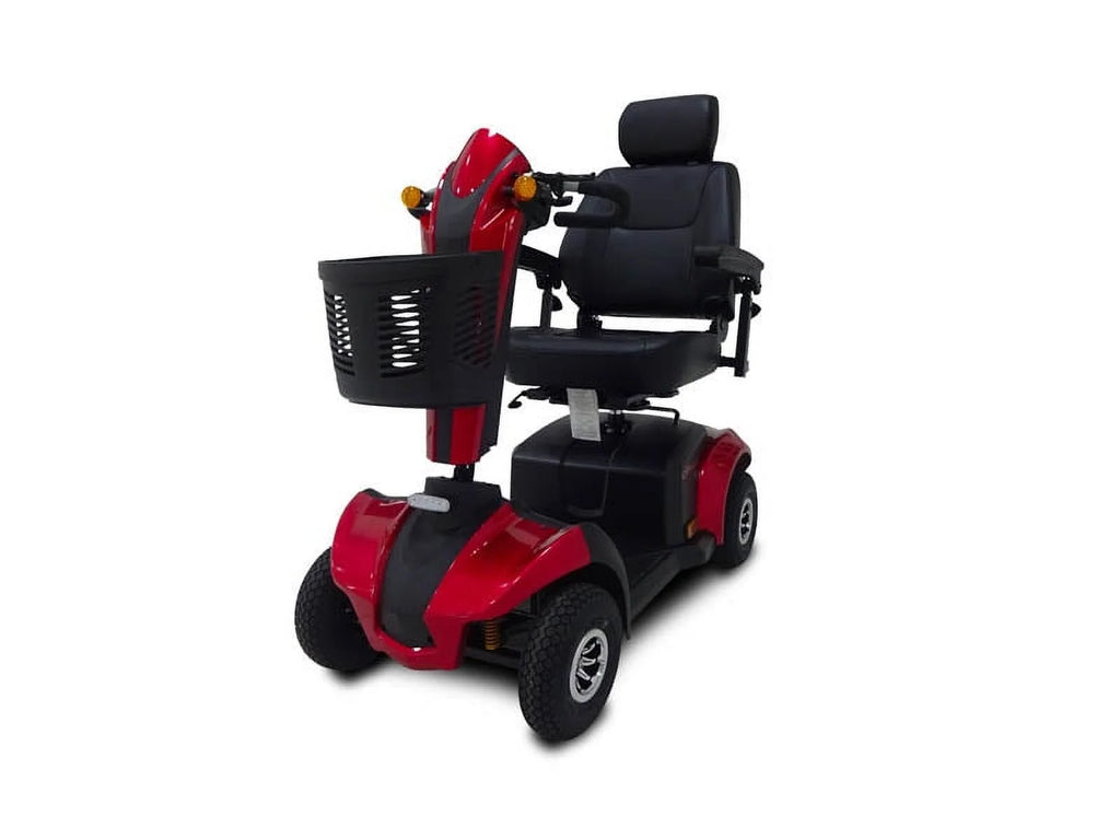 4 Wheel Electric Portable Travel Scooter, Red T6898