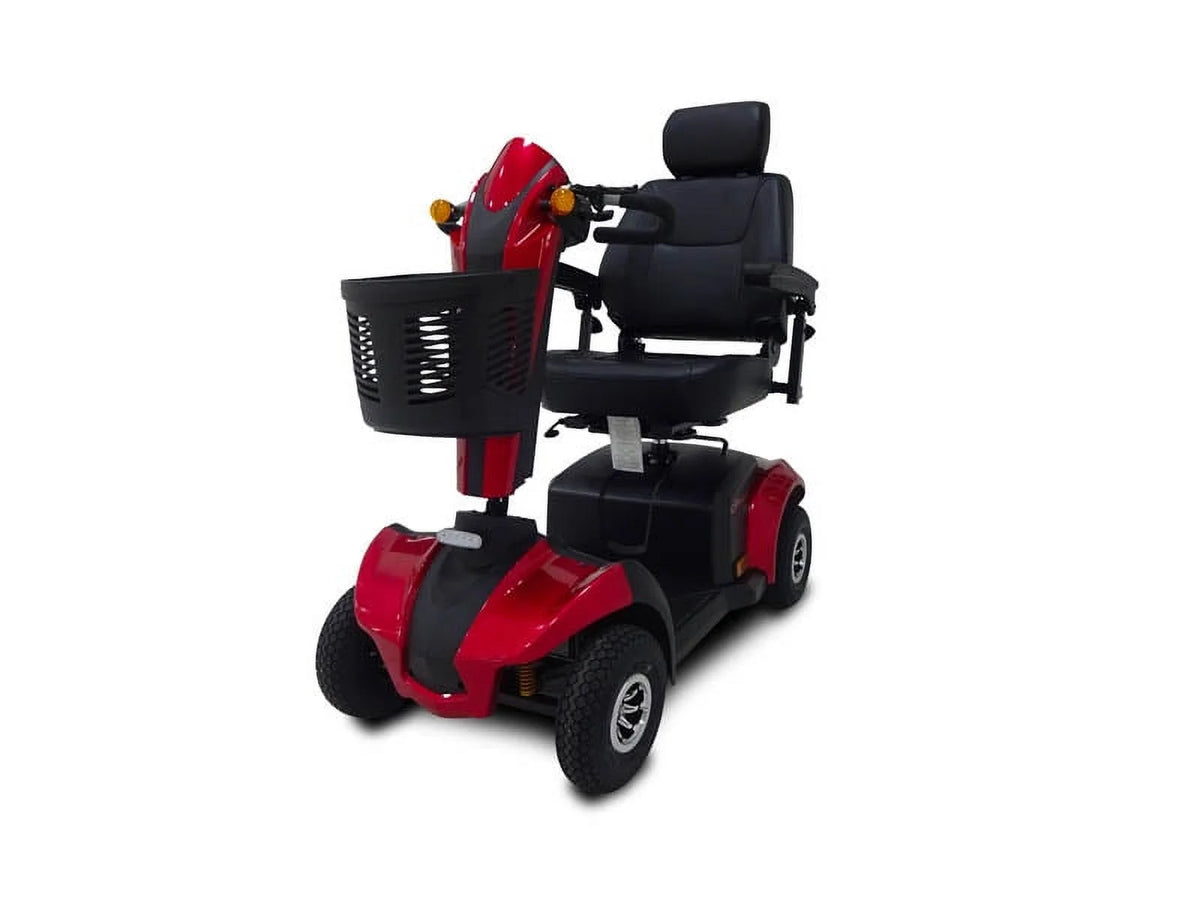 4 Wheel Electric Portable Travel Scooter, Red T6898