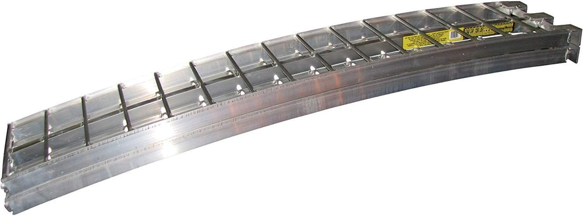 Aluminum Ramp Set, 60in.L x 12in.W, 5,000 lb. Capacity Per Pair F374