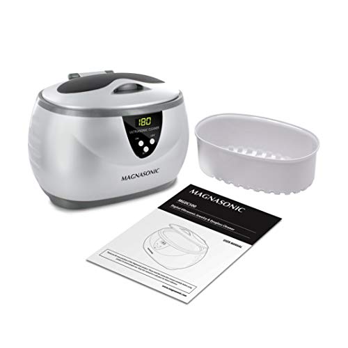 Ultrasonic Jewelry and Eyeglass Cleaner with Digital Timer 2 Pack E6562