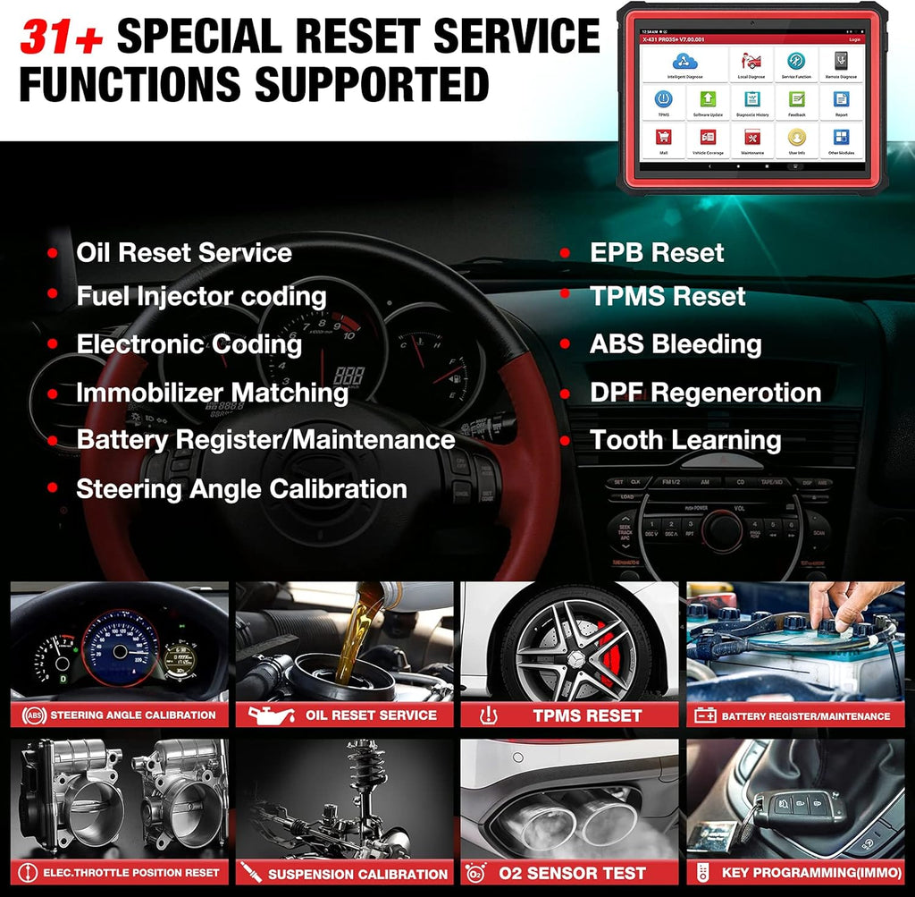 31+ Reset Service All System Diagnostic Scanner H303293