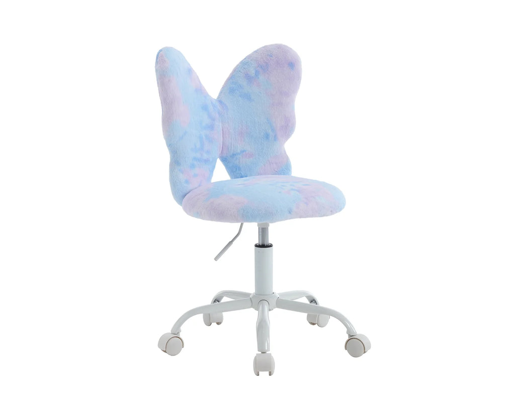 Adjustable Faux Fur Kids Desk Chair C1654