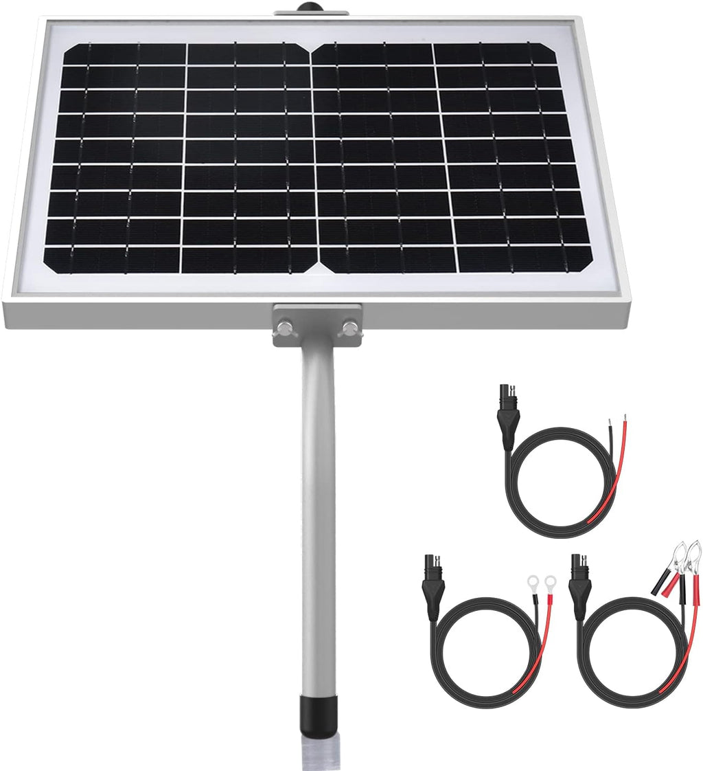 10 Watt Solar Panel Charger Kit with Tubular Mount Bracket S190738