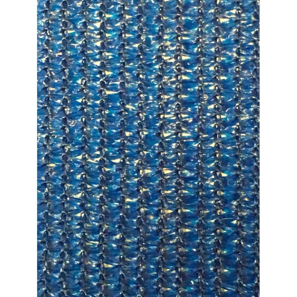 Blue Knitted Privacy Cloth B227