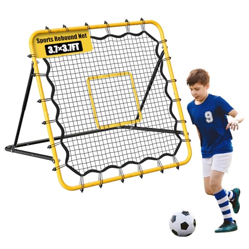 3.7×3.7FT Multi-Sport Training Rebound Net with Pitching Target X6345