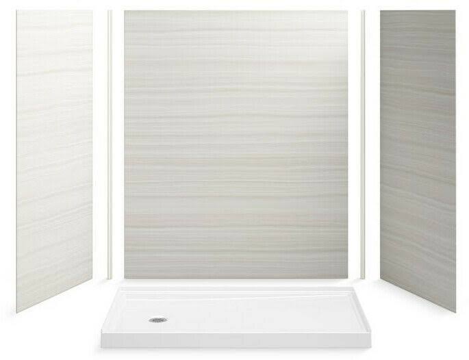 Single-Threshold Shower Base in White Z41776