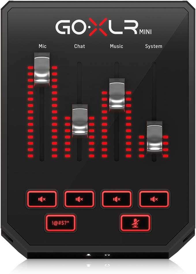 Online Broadcast Mixer with USB Audio Interface T4098