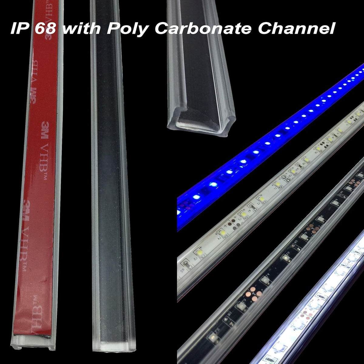 16' Blue LED Awning Party Light 12v Pack of 2 N702009