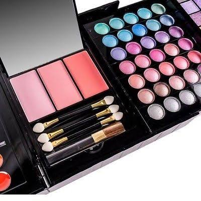 All-in-One Makeup Kit Cosmetics Set Eye Shadows Blush Lips Bag G2107