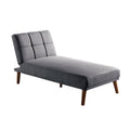 Gray Adjustable Chaise Lounge J9702