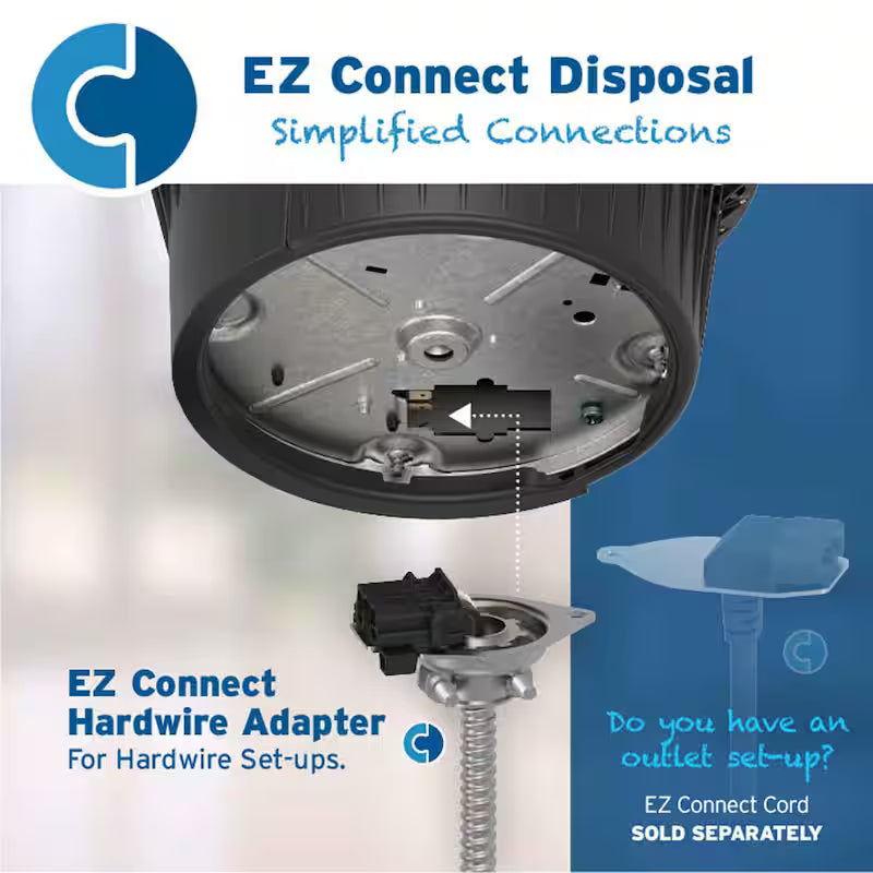 3/4 HP Continuous Feed Garbage Disposal W962107