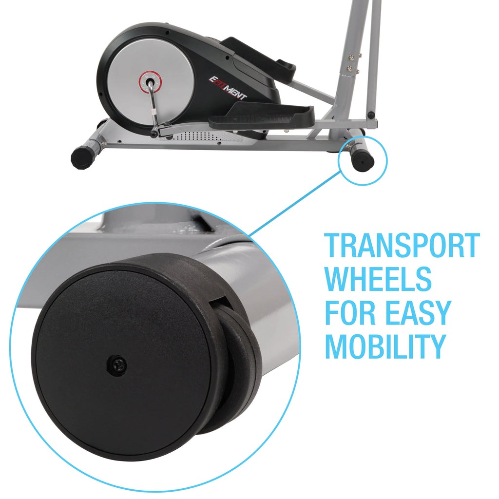 Magnetic Elliptical Trainer with LCD Monitor and Pulse Rate Grips L2257