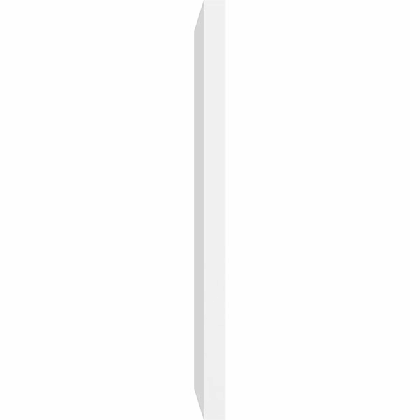 40x22W x 26x22H Vertical Surface Mount PVC Gable Vent I83978