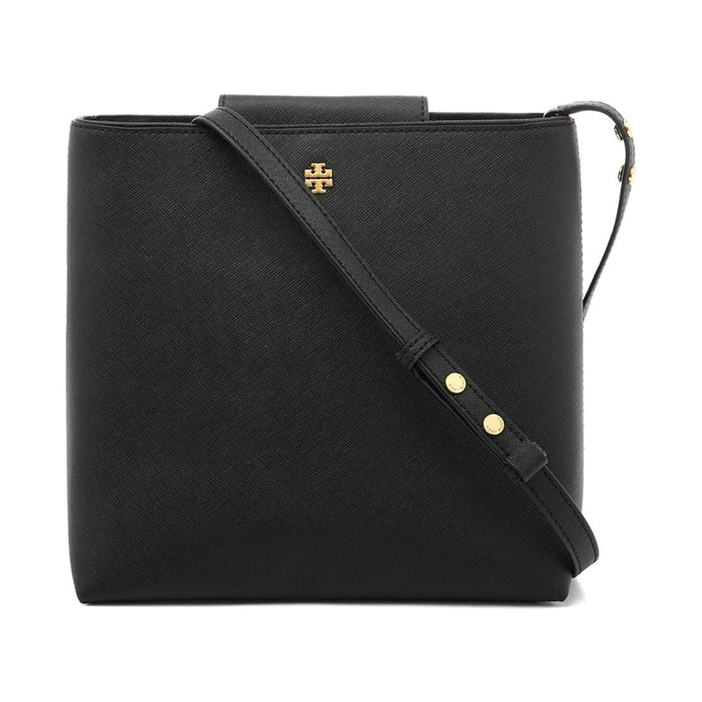 Black Leather Bucket Bag G512995