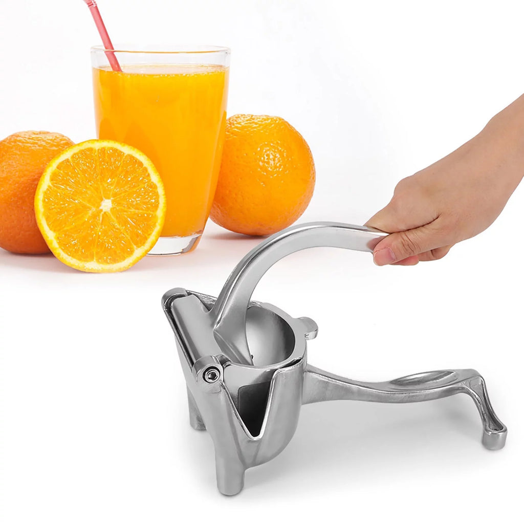 Manual Juicer Lemon Orange Squeezer Aluminum Portable W4355