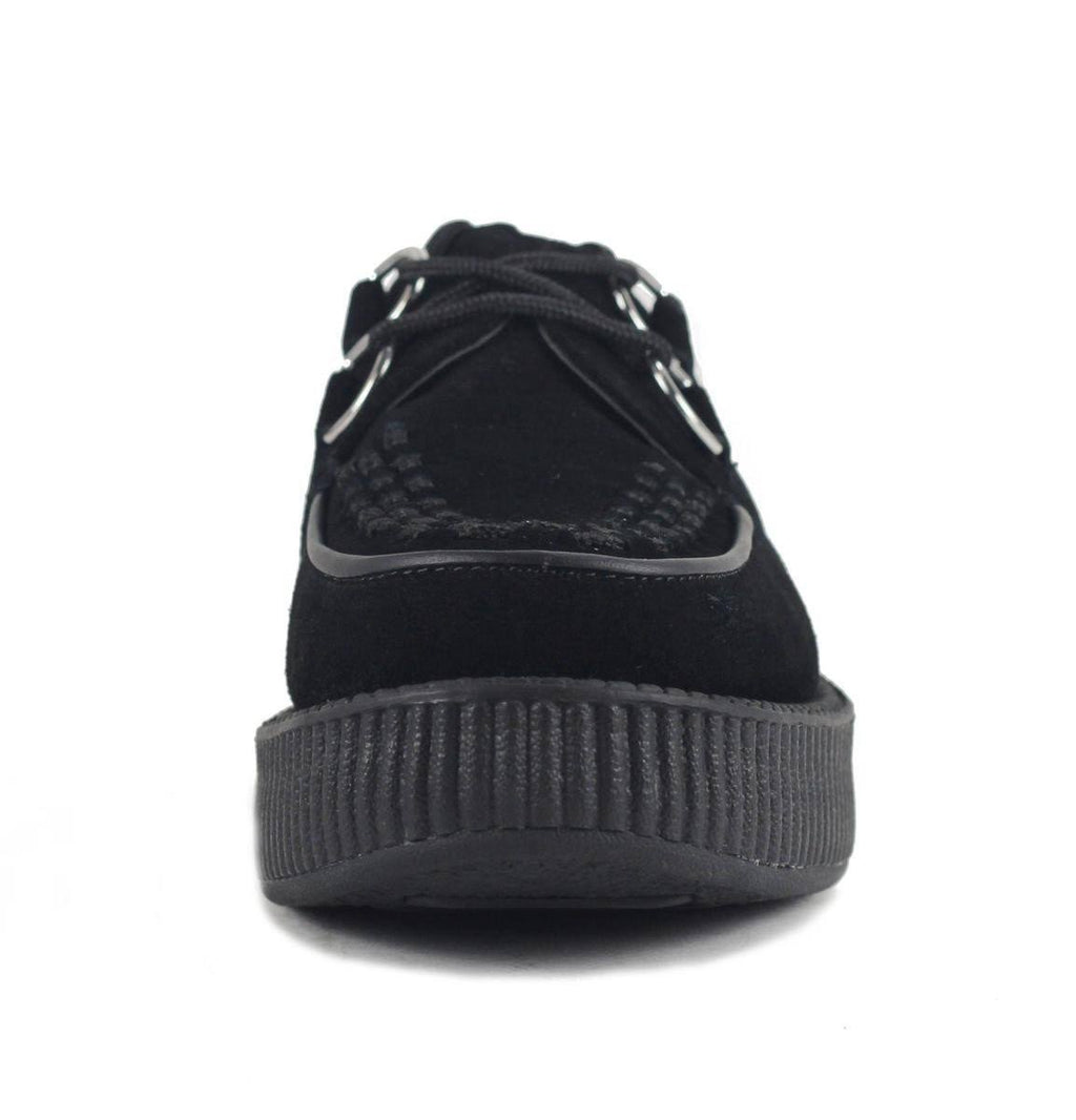 Black Suede Low Creeper Z79058