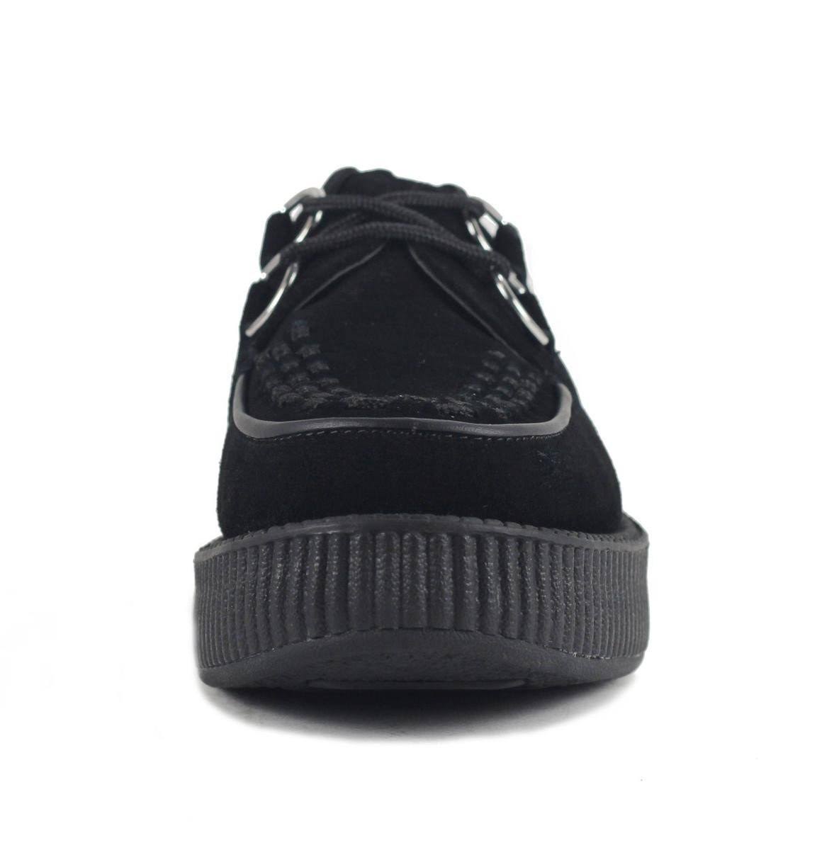 Black Suede Low Creeper Z79058