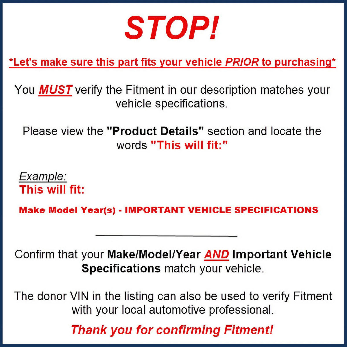 Rear View Backup Camera N801389