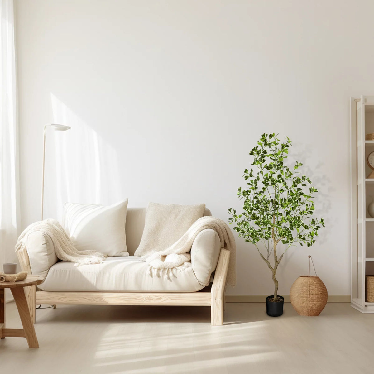 4.9Ft Artificial Ficus Tree in Pot R259