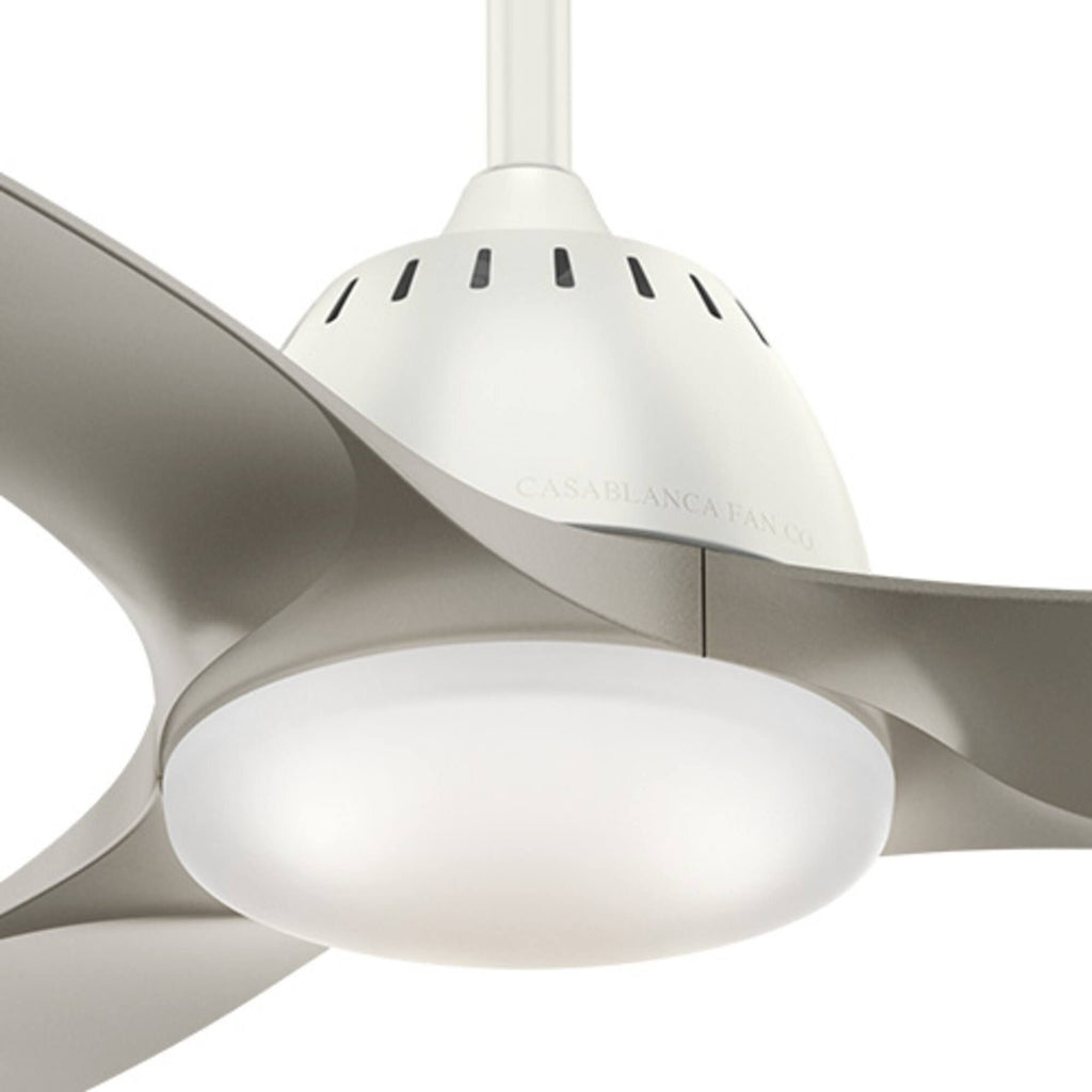Fresh White LED Ceiling Fan H8668